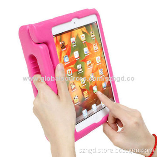 Case for iPad mini with flexible handle, lightweight and durable